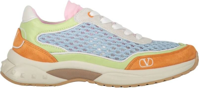 Valentino Garavani Contrasterende Inzetten Low-Top Sneakers