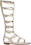 Valentino Garavani Elegante leren hoge hak sandalen - Thumbnail 1