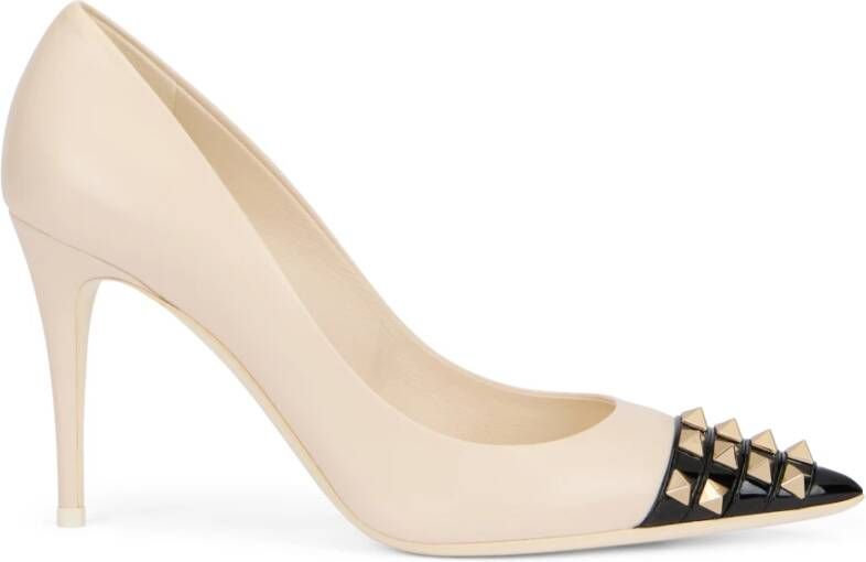 Valentino Garavani Elegante leren puntige hoge hak schoen