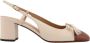 Valentino Garavani Hoge hakken "Valet Du Roi" Slingback Pumps – Cream in beige - Thumbnail 4