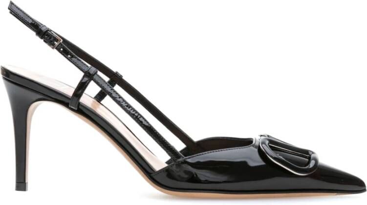 Valentino Garavani Pumps & high heels V Logo Signature Slingback in zwart