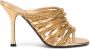 Valentino Garavani Elegante Stilettohak Sandaal met Goudkleurige Bovenkant - Thumbnail 1