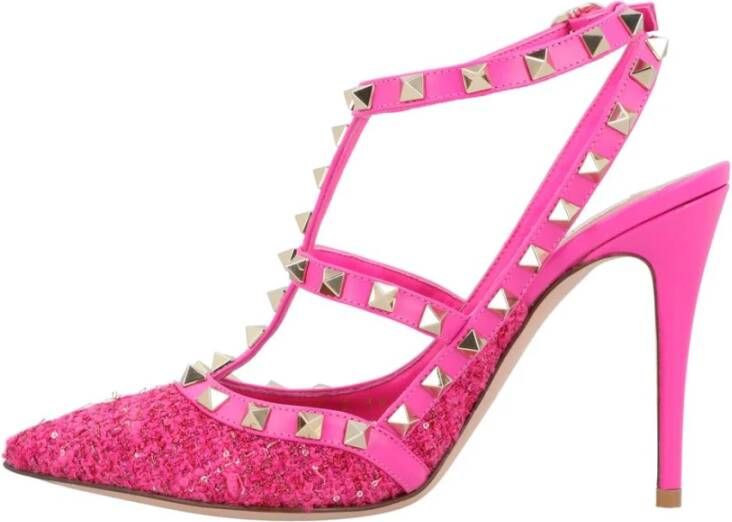 Valentino Garavani Elegante T-Strap Pumps met Gesp