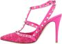 Valentino Garavani Elegante T-Strap Pumps met Gesp - Thumbnail 1
