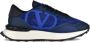 Valentino Garavani Netrunner Sneakers Beige Bruin Suède met Leren Accenten Bruin Heren - Thumbnail 11