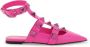 Valentino Garavani Flat Sandals Pink Dames - Thumbnail 1