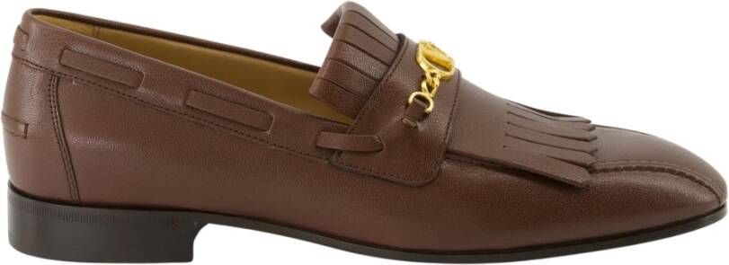 Valentino Garavani Fringed VLogo Mocassins