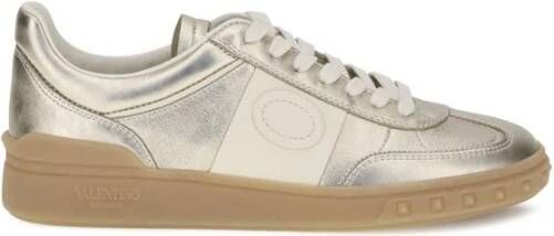 Valentino Garavani Gelamineerde leren Upvillage Sneakers
