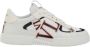 Valentino Garavani Geperforeerde leren sneakers met monogrambanden - Thumbnail 3