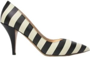 Valentino Garavani Gestreepte pumps Wit Dames