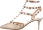 Valentino Garavani Gestudeerde Enkelband Hak Sandalen - Thumbnail 1