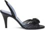 Valentino Garavani Hart Detail Leren Sandalen - Thumbnail 1