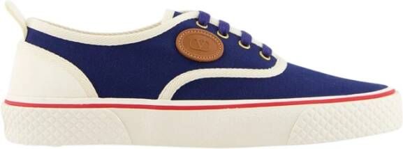 Valentino Garavani Indigo Canvas Sneakers