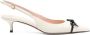 Valentino Garavani Ivory Slingback Pump met VLogo Hak - Thumbnail 1