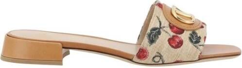 Valentino Garavani Kersen Jacquard Sandalen