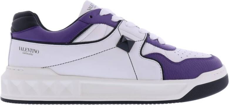 Valentino Garavani Leer.4 Leren Sneakers voor Heren Wit Heren