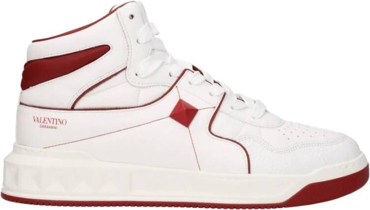 Valentino Garavani Leren sneakers met studs en logo