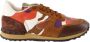 Valentino Garavani Heren Sneakers van Synthetisch Leer Bruin Heren - Thumbnail 1