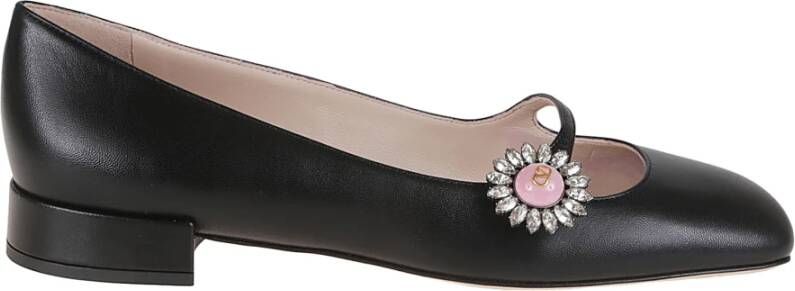 Valentino Garavani Mary-Jane Ballerina met Juweelknoop