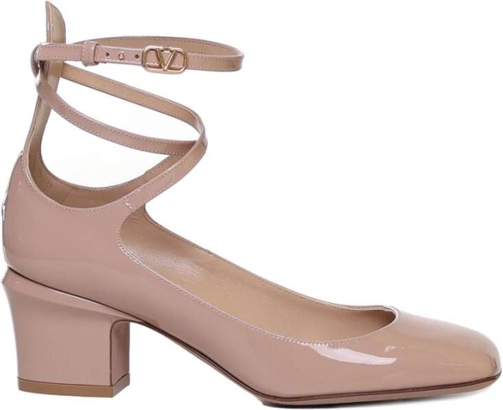 Valentino Garavani Roze Patent Leren Décolleté Pumps Roze Dames