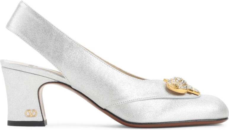 Valentino Garavani Metallic Pumps voor stijlvolle avonden uit
