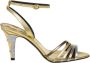 Valentino Garavani Multicolor Ladycrush Sandaal in Brons Zilveren Tint - Thumbnail 1