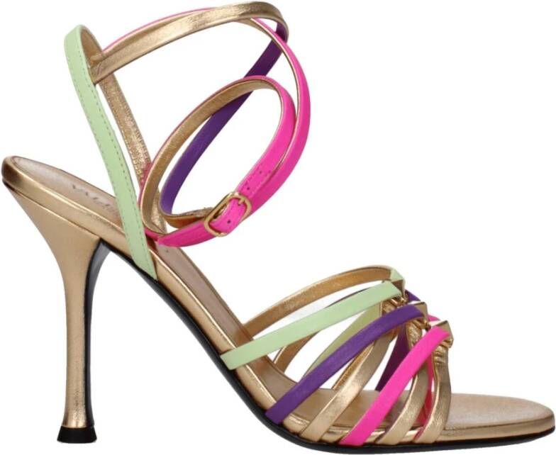 Valentino Garavani Multicolor leren sandaal met studs