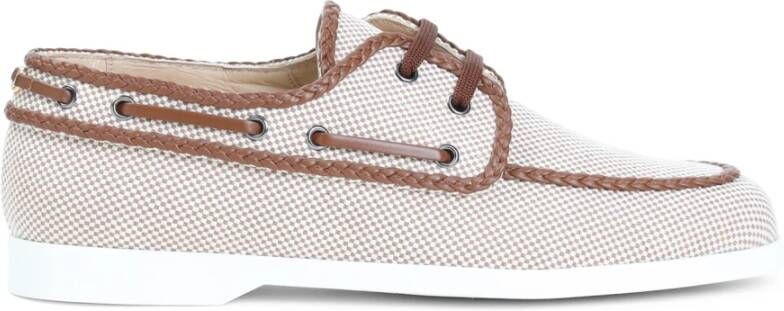 Valentino Garavani Multicolor Tobacco Bootschoenen Multicolor Heren