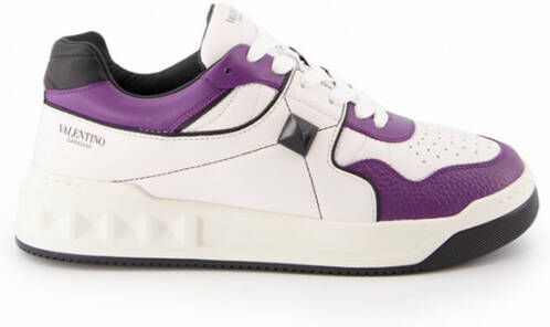 Valentino Garavani Leer.4 Leren Sneakers voor Heren Wit Heren