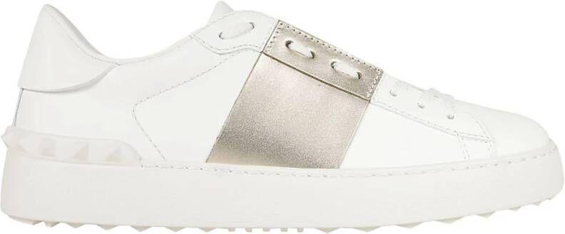 Valentino Garavani Open Sneaker in Wit Platinum White Dames