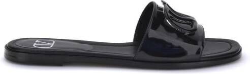 Valentino Garavani Patentleren VLogo Slide Sandalen