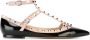 Valentino Garavani Platte schoenen met studs Black Dames - Thumbnail 1