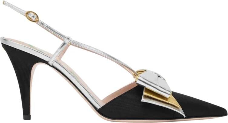 Valentino Garavani Platte Slingback Strik Schoenen