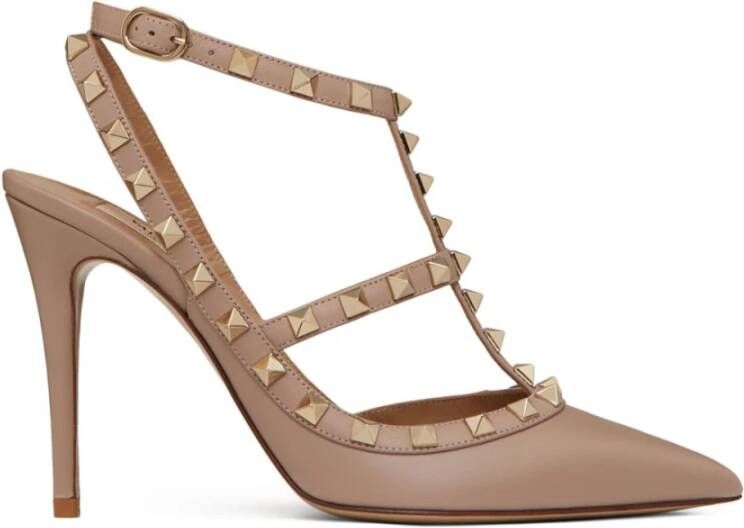 Valentino Garavani Poederroze Rockstud Pumps