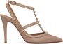 Valentino Garavani Poederroze Rockstud Pumps - Thumbnail 1