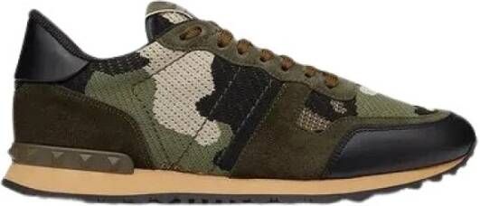 Valentino Garavani Rockrunner sneakers Groen Heren