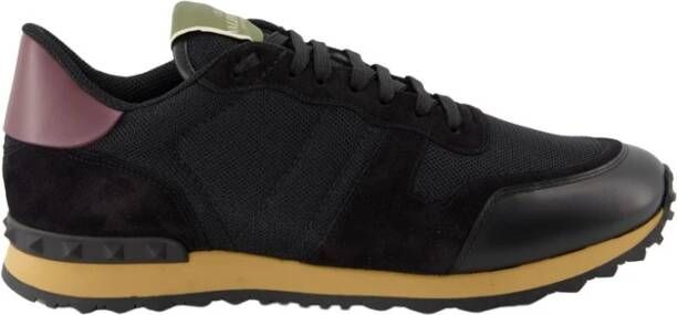 Valentino Garavani Rockrunner Sneakers Presta Color: Black Zwart Heren