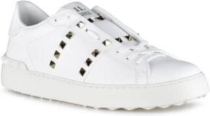 Valentino Garavani Rockstud 11 Untitled Sneakers Wit Heren