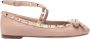 Valentino Garavani Rockstud Ankle Strap Ballerina`s - Thumbnail 1