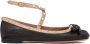 Valentino Garavani Stijlvolle Leren Sneakers Black Dames - Thumbnail 3