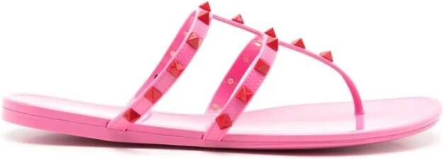 Valentino Garavani Rockstud Flat Sandals