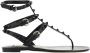 Valentino Garavani Zwarte Rockstud Sandalen Ss22 Black Dames - Thumbnail 3