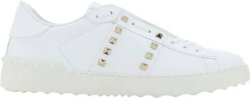 Valentino Garavani Rockstud Instap Sneakers White Heren