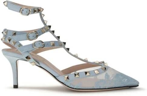 Valentino Garavani Rockstud Kant Enkelband Pumps