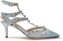 Valentino Garavani Rockstud Kant Enkelband Pumps - Thumbnail 1