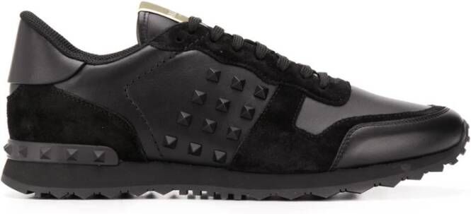 Valentino Garavani Rockstud Low-Top Sneakers Black Heren