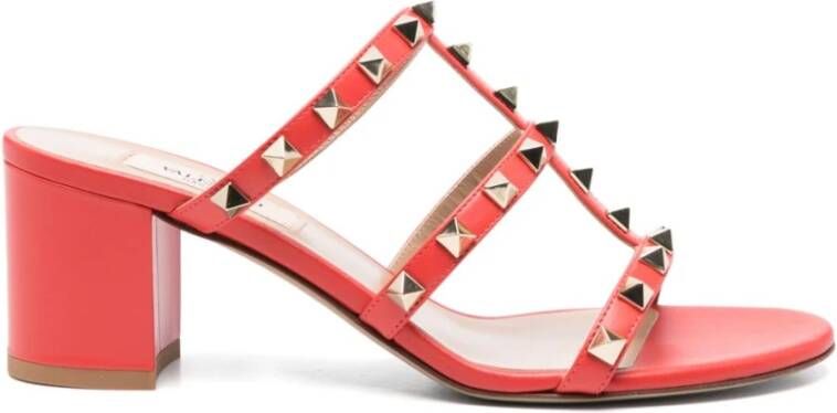 Valentino Garavani Rockstud leren sandalen