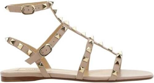 Valentino Garavani Rockstud leren sandalen