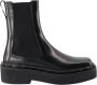 Valentino Garavani Rockstud M-Way Leren Chelsea Laarzen Black Dames - Thumbnail 1
