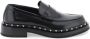 Valentino Garavani Rockstud Mocassins met Ruthenium-Finish Studs Black Heren - Thumbnail 7